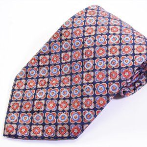 Stefano Ricci Multicolor Geometric 100% Silk Tie